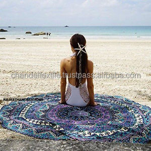 Tapices de Mandala de elefante bohemio indio, tapiz de Yoga multiusos para colgar en la pared de la playa Hippie, decoración artística impresa para Picnics - Product Image 2
