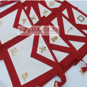 ผ้ากันเปื้อนงานเย็บปักลายเจ้าหน้าที่พิธีกรรมฝรั่งเศส - Product Image 3