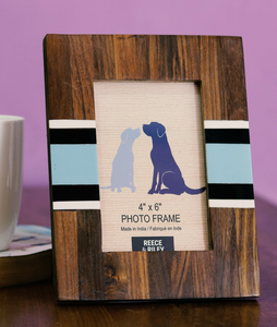 Cadre photo en bois de qualité supérieure pour un design et des couleurs personnalisés pour le salon, la maison, l'hôtel et le bureau. - Product Image 5