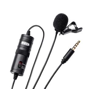 BOYA BY-M1 Lavalier מיקרופון דש קליפ-על <span class=keywords><strong>Omnidirectional</strong></span> הקבל מיקרופון 3.5mm 6M כבל עבור Smartphone DSLR למצלמות