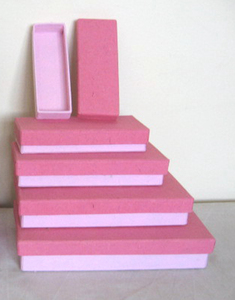 Bán Buôn Handmade Tái Chế Bông Giấy Màu Hồng Màu Sắc Bao Bì Quà Tặng Bao Bì Hộp Cho Ramadan Lễ Hội - Product Image 4