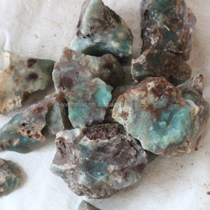 หิน aquaprase ดิบสีเขียวผสมสีธรรมชาติสำหรับทำเครื่องประดับได้รับการรับรองจากบุคคลที่สามจากเหมืองโดยตรง - Product Image 5