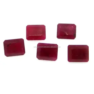 Natural Pink Ruby Corundum 11x9mm Octagon Cut 4.85 Cts Gemstone
