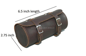 Bolsa de Sillín para Bicicleta de Cuero de Alta Calidad, Estilo Casual para Viajes en Bicicleta y Aventuras al Aire Libre, Bolsa de Sillín Premium para Bicicleta - Product Image 2