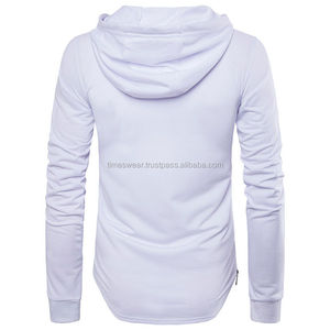 Sudadera CON CAPUCHA DE MODA ajustada de manga larga para hombre, sudadera deportiva de lana de punto anticontracción de talla grande, patrón liso - Product Image 3