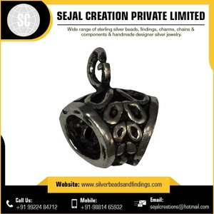 Hallazgos de joyería de plata de ley 925 genuina de la mejor calidad, fianzas de 4mm y 8mm, suministro a granel para la fabricación de joyas - Product Image 2