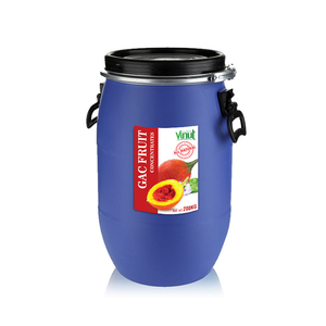 Concentré de jus de fruit de Gac 200 kg, ingrédient en vrac, emballage en fût, OEM, marque privée, échantillon gratuit, prêt à l'exportation - Product Image 1