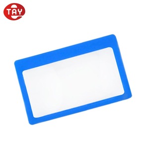 आवर्धक कार्ड पीवीसी Fresnel लेंस प्रचार उपयोग