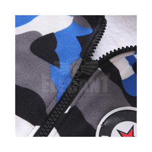 Ensemble de printemps pour enfants, vêtements d'extérieur en laine pour garçons et filles, manteau Jack, pantalon à capuche, survêtement Camouflage - Product Image 6