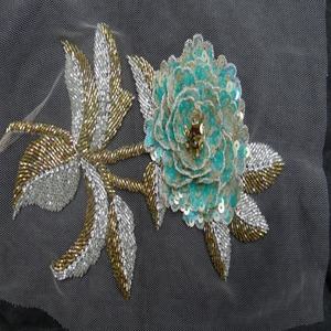 Rose Crystal Patches New Rose Flower Fur Angel Cherry Liep Wellsucceed Embroidered Flag Patches - Product Image 3