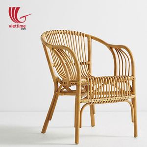 Chaises en rotin basiques pour la maison / Chaise en osier tressé - Product Image 1