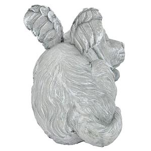 Suministros funerarios de la India, urna de cremación antigua de gato Ángel de Brassworld - Product Image 2