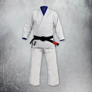 Uniformes de Judo Bordados Unisex para Adultos de Poliéster/Algodón - Product Image 1