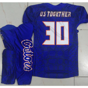 Maillots de football américain de haute qualité Service OEM personnalisable Uniformes de taille XL Motif vierge pour garçons - Product Image 2