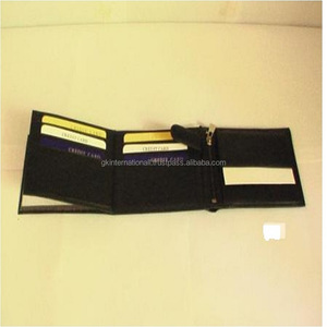 กระเป๋าสตางค์หนังผู้ชายสองพับบางลายชั้นนําปี 2018 มีทุกขนาดและสีที่กําหนดเองพร้อมคุณสมบัติดับปิด RFID ในราคาที่ดีที่สุด - Product Image 1