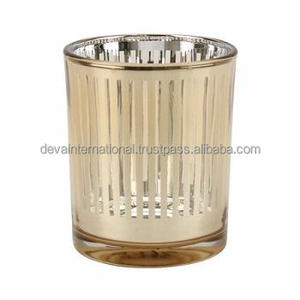 VERRE VOTIVE ÉLÉGANT BOUGIE EN VERRE VOTIVE OR DÉCORATION DE MARIAGE BOUGIE EN VERRE VOTIVE BAS PRIX BOUGIE EN VERRE VOTIVE - Product Image 1