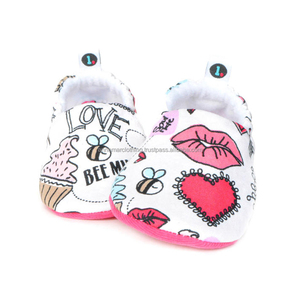 Zutano-Botines de algodón suave y absorbente para bebé, calzado personalizado para bebé, cálido, bonito, fabricante de la India, para niña pequeña, nuevo diseño - Product Image 1