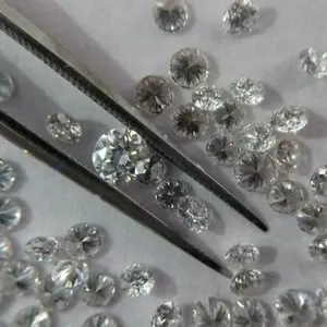 3.10毫米d-e-F。VVS TCW 1.00ct CVD HPHT实验室为金银珠宝种植松散明亮切割抛光钻石