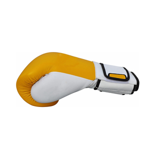 Guante de boxeo de cuero genuino con logotipo personalizado y color Venta caliente Guantes DE LUCHA Guantes de boxeo de cuero para hombres - Product Image 5
