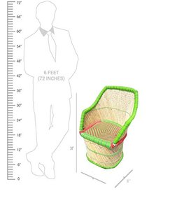 2024 2024 cómoda silla moderna al aire libre restaurante Playa jardín caña de bambú silla artesanal sala de estar silla para sentarse - Product Image 4
