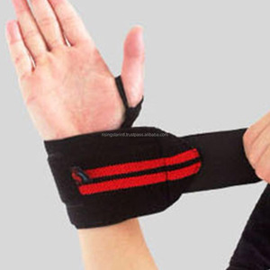 Support de poignée en coton élastique, pour fitness, musculation et entraînement de puissance, lever de poids, adapté aux poignets - Product Image 3