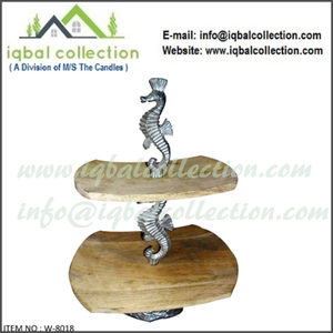 2 Tier <b>Wooden</b> <b>Cake</b> <b>Stand</b> - Product Image 1