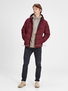 Haute qualité Style classique hommes pull sweat 100% Polyester coton à capuche basique thermique Offre Spéciale Style classique hiver - Product Image 3