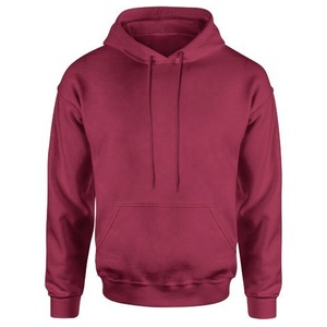 Pull-over à capuche en molleton de taille personnalisée pour l'été, style français uni, brodé, en polyester/coton - Product Image 1