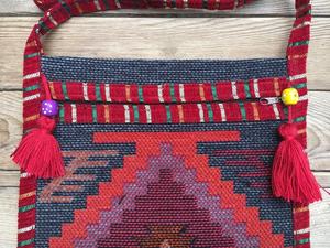 กระเป๋าสะพายหลังสีเทาและสีแดงอนาโตเลียนโอเรียนเต็ล - Product Image 5