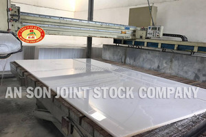 Losa de mármol blanco puro de Vietnam, estilo de diseño moderno pulido y cortado a tamaño 20T para aplicación exterior - Product Image 6