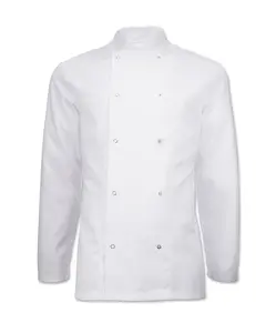 White Double Breasted Chef Uniform Coat/Jackets - Chef Wear