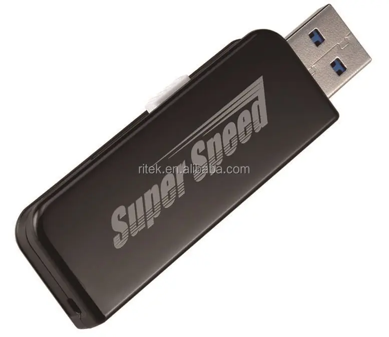 HD8 usb flash memory elegant design with sliding USB connector