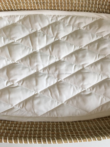 Panier de rangement pliable en herbe de mer naturelle, écologique, avec poignée en corde, pour le change de bébé - Product Image 3