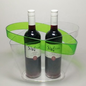 Seau à glace vintage en plastique acrylique pour refroidisseur à vin - Product Image 2