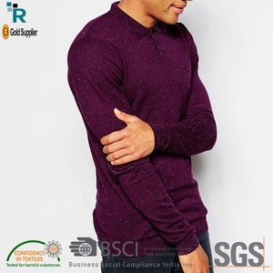 Super calidad precio barato a granel cantidad sólida hombres Slim Fit personalizado para Polo camisa de punto diseño personalizado hecho Bangladesh - Product Image 5