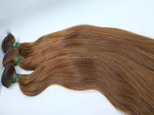 Cheveux Remy 100% naturels lisses moyenne — queen beauty, trame de cheveux humains, couleur Pure - Product Image 4