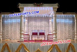 Mandap para Bodas, Mandap Hindú para Bodas, Mandap Redondo para Bodas, Precios Razonables, Decoración para Eventos en Australia - Product Image 5