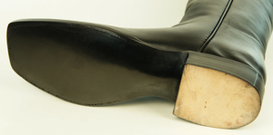 Laarzen Handgemaakt Puur Leer Van Hoge Kwaliteit <span class=keywords><strong>Maker</strong></span> Produceert Lange Echt Lederen Kalflaarzen - Product Image 5