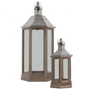 Lanterne à bougie en métal de luxe simple pour la maison, les hôtels, les restaurants et les décorations de mariage pour Noël et d'autres occasions - Product Image 2