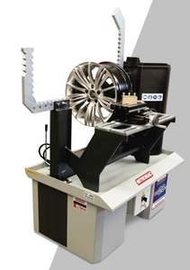 เครื่องดัดขอบล้อไฮดรอลิก RS28 NITROMAC.COM พร้อมเครื่องกลึงและขัดเงา - Product Image 4