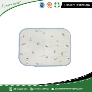 100% Cotton Baby Diaper Changing Mat with Logo - Product Image 3