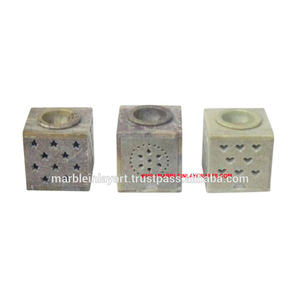 Soapstone Aroma Oil Lamps - Product Image 1