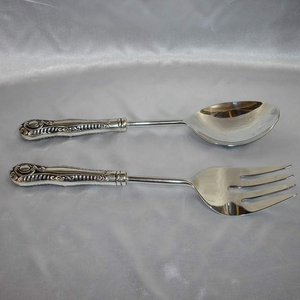 Hot Vantage Moderne De Luxe Unique En Laiton Gaufré Nickel Plaqué Fantaisie Offre Spéciale Alimentaire Moderne Couverts Ou Couverts Ensemble avec Cuillère - Product Image 1