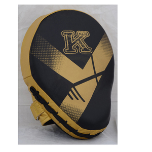 COULEURS DE TAILLE STANDARD DE HAUTE QUALITÉ FOCUS PAD MITT COULEUR DORÉ ET NOIR BONNE POUR LA PRATIQUE SOLIDE QUALITÉ DE POIGNÉE DU DOS - Product Image 5