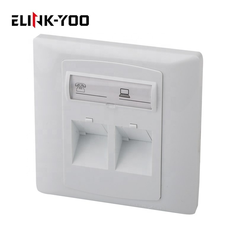 Лицевая панель немецкого типа cat6 rj45