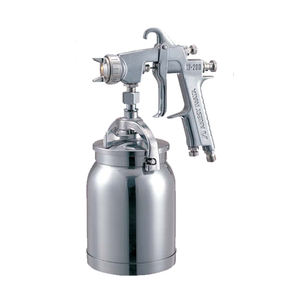 Pistola de Pulverización de Alta Presión ANEST IWATA W-200-122P para Piezas Grandes y Pintura de Líneas, Capacidad del Depósito de 400 ml, Aplicaciones de Cemento - Product Image 6