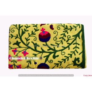 Suzani tấm trải giường suzani thêu uzbek tấm trải giường Cotton Tấm trải bàn tấm trải giường suzani tấm trải giường nghệ thuật dân tộc - Product Image 1