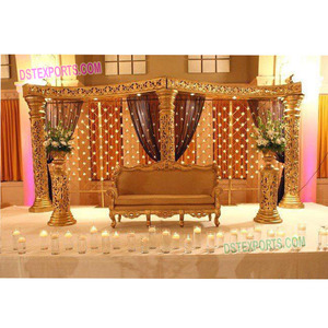 Escenario de boda asiática, instalación de escenario, el mejor diseño, decoración de escenario, recepción - Product Image 1