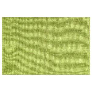 Tapis de bain en coton décoratif fait à la main, décoration de la maison, sol vert solide, antidérapant, tapis de bain, Design personnalisé - Product Image 1