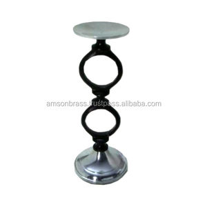 Metal Aluminium Candle Holder Tall <b>Candlestick</b> Metal Candle Stand for Outdoor Decoration - Product Image 2